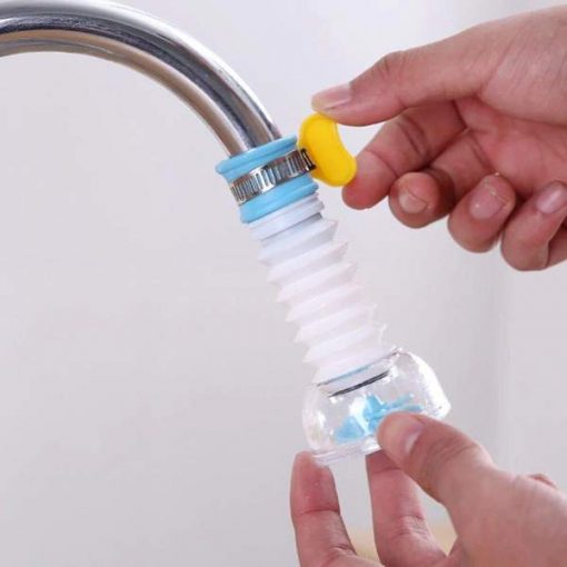 Splash-Proof Rotating Tap Attachment
