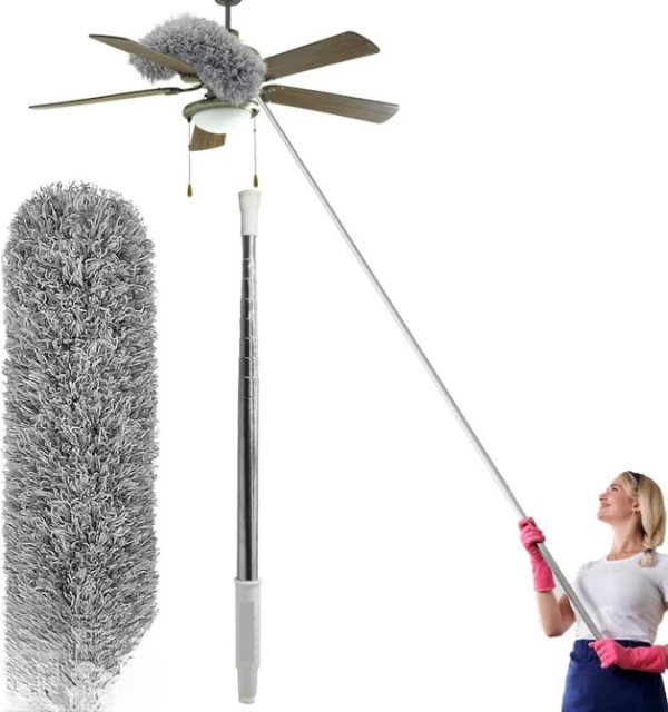 Extendable Microfiber Duster – Long Handle High Quality Duster