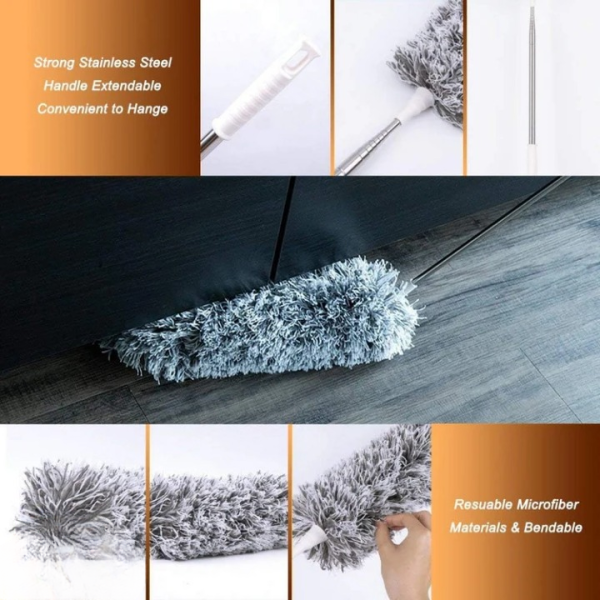 Extendable Microfiber Duster – Long Handle High Quality Duster