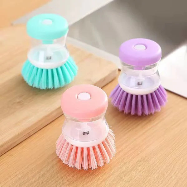 3 Kitchen Cleaning Brushes