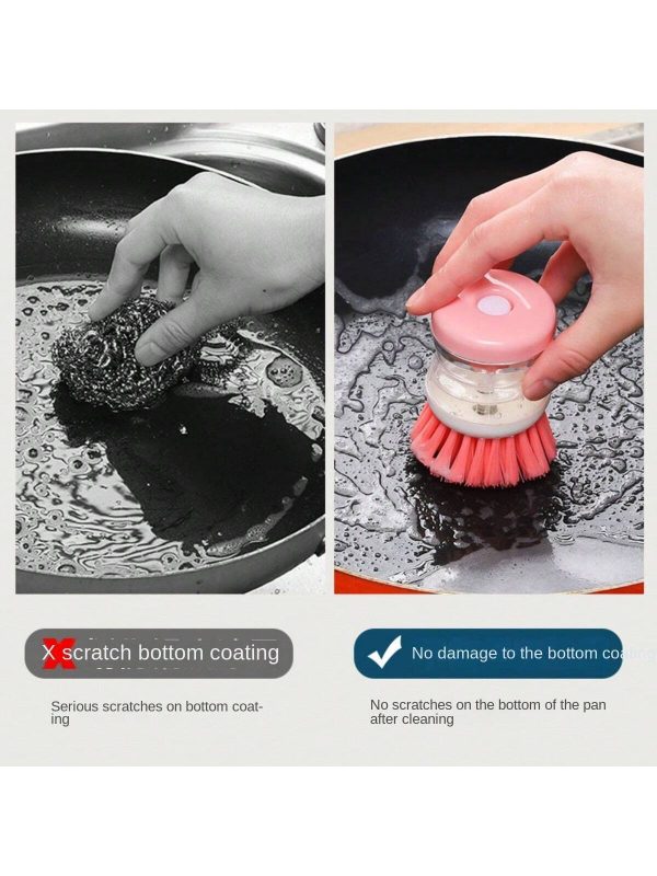 3 Kitchen Cleaning Brushes