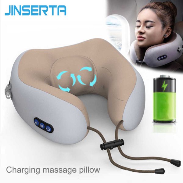 U-Shaped Neck Pillow Massager
