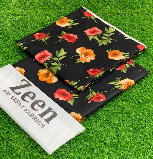 Zeen 2PC Digital Printed Lawn Collection 2025