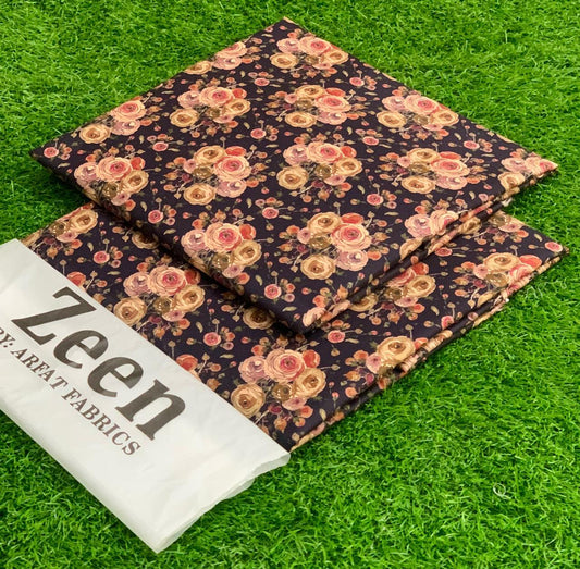 Zeen 2PC Digital Printed Lawn Collection 2025