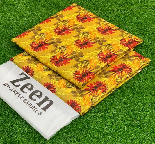 Zeen 2PC Digital Printed Lawn Collection 2025