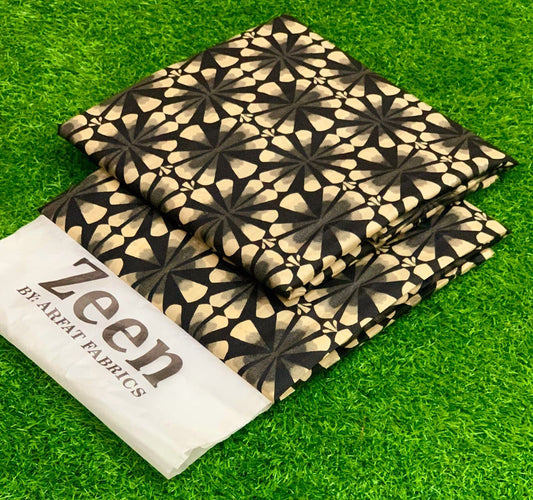 Zeen 2PC Digital Printed Lawn Collection 2025