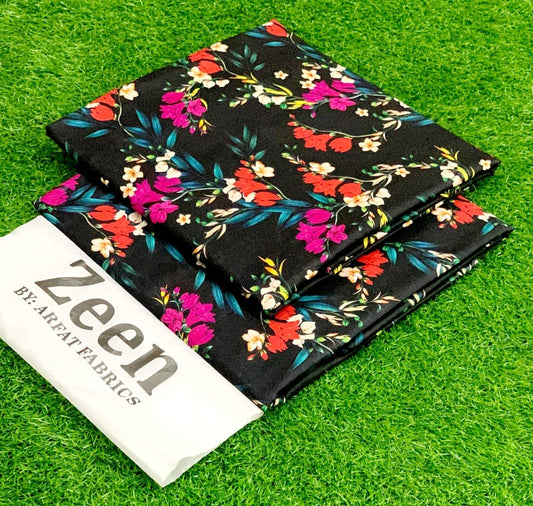 Zeen 2PC Digital Printed Lawn Collection 2025