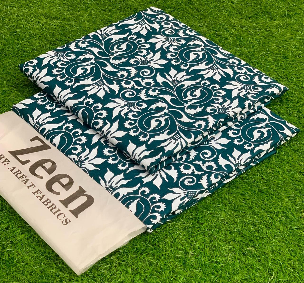 Zeen 2PC Digital Printed Lawn Collection 2025