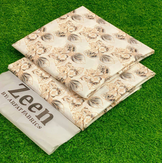 Zeen 2PC Digital Printed Lawn Collection 2025