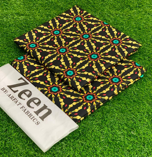 Zeen 2PC Digital Printed Lawn Collection 2025
