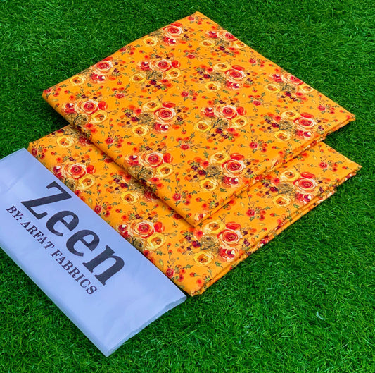 Zeen 2PC Digital Printed Lawn Collection 2025