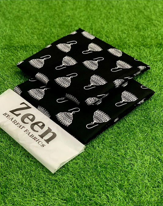 Zeen 2PC Digital Printed Lawn Collection 2025