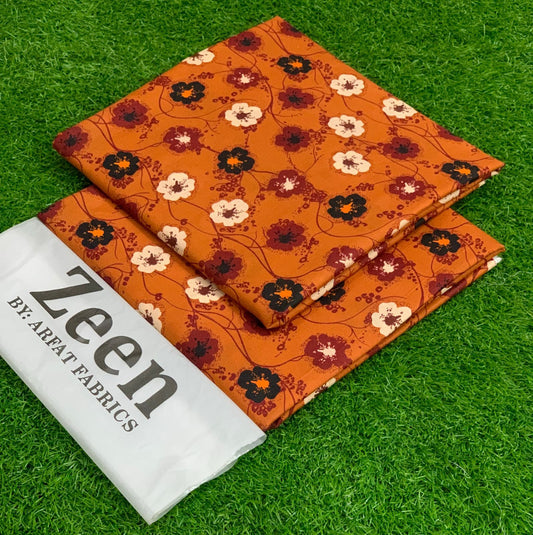 Zeen 2PC Digital Printed Lawn Collection 2025