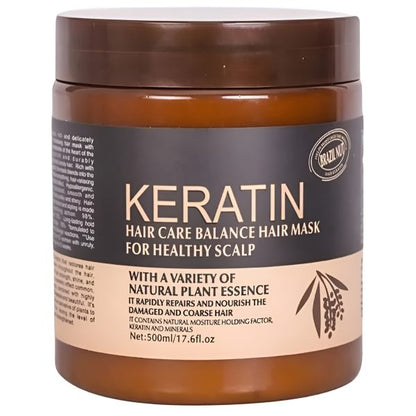 Keratin Hair Mask for Deep Repair, Silky Texture & Long-Lasting Shine