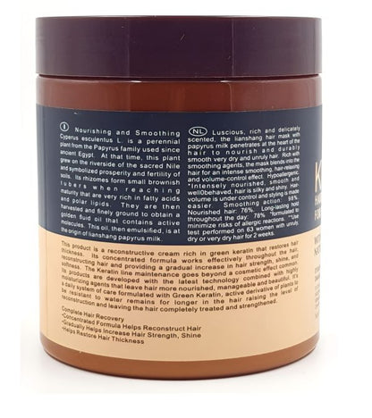 Keratin Hair Mask for Deep Repair, Silky Texture & Long-Lasting Shine