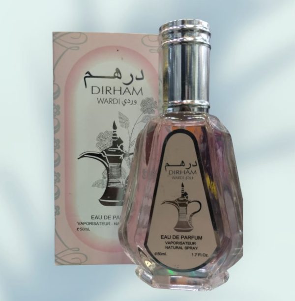 Dirham Wardi Perfume | Best Quality Perfume | 50ml | Eau De Perfume