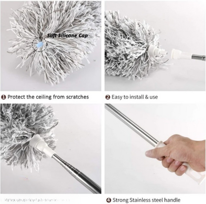 Extendable Microfiber  Duster – Long Handle High Quality Duster