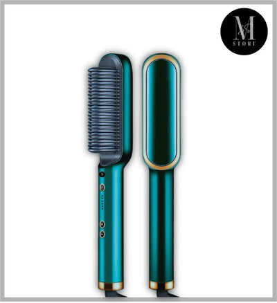 Electric Professional Hair Straightening Brush