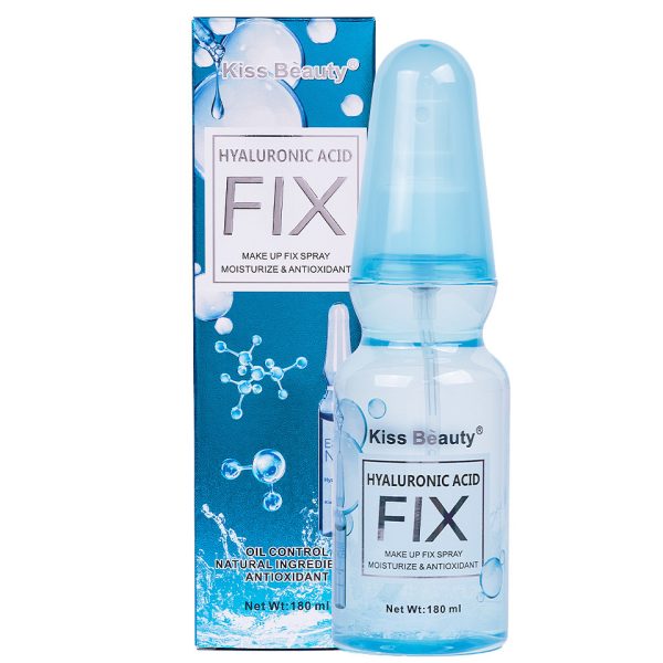 Kiss Beauty Hyaluronic Acid Makeup Fix Spray | Hydrating & Antioxidant – 180ml