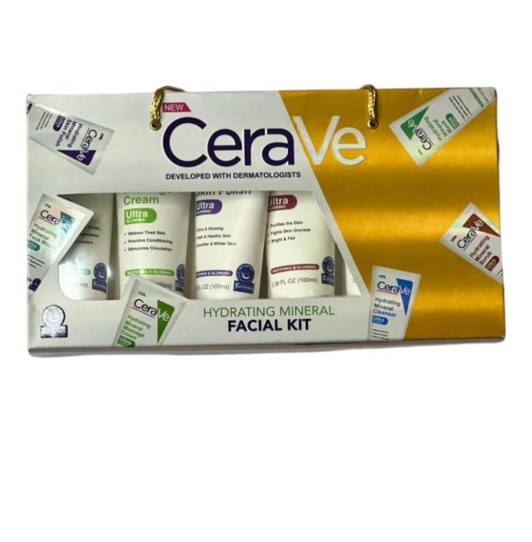 Pack Of 6 Cerave Hydrating Mineral Facial Kit