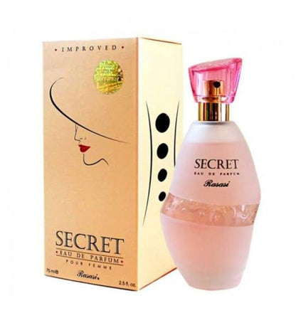 Secret Perfume For Women’s By Rasasi – 75 Ml | Luxurious Fragrance For Women’s | Edp