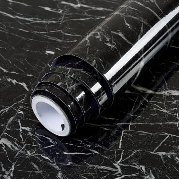 Self-Adhesive Marble Sticker — Oil & Heat Resistant for Kitchen, Wall, Cupboard (2Ftx6.5Ft)